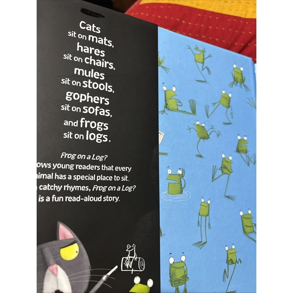 Frog on a Log? Hardcover Kes Gray